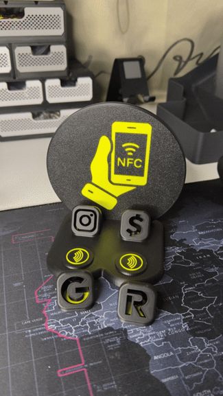 Supporto 2 NFC (INTERCAMBIABILI)