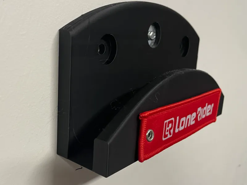 Motorcycle Saddle Bag Wall Mount