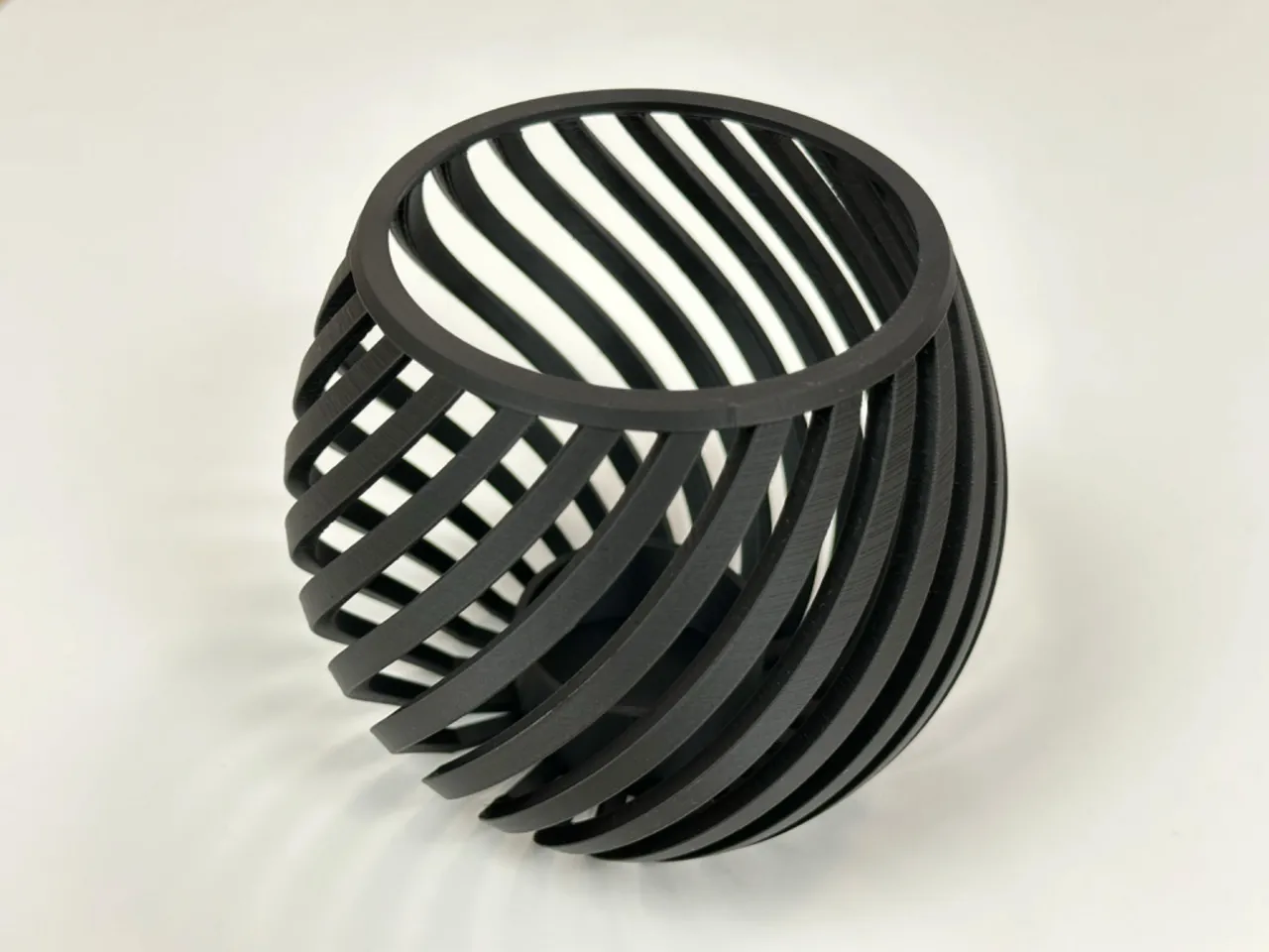 Modern Spiral Tea Light Holder view 3