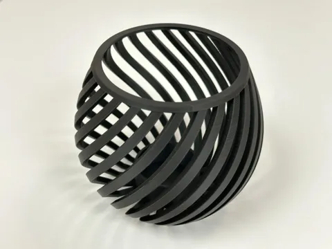 Modern Spiral Tea Light Holder view 3