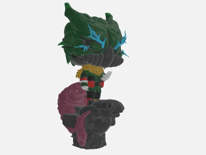 little big head vigilante deku reduced color