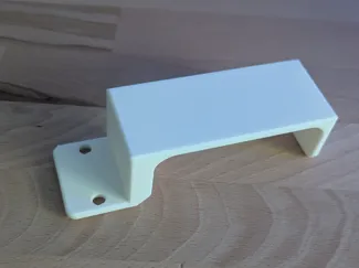 IKEA Kallax sideboard distance mount