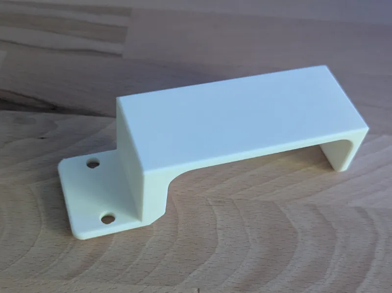 IKEA Kallax sideboard distance mount