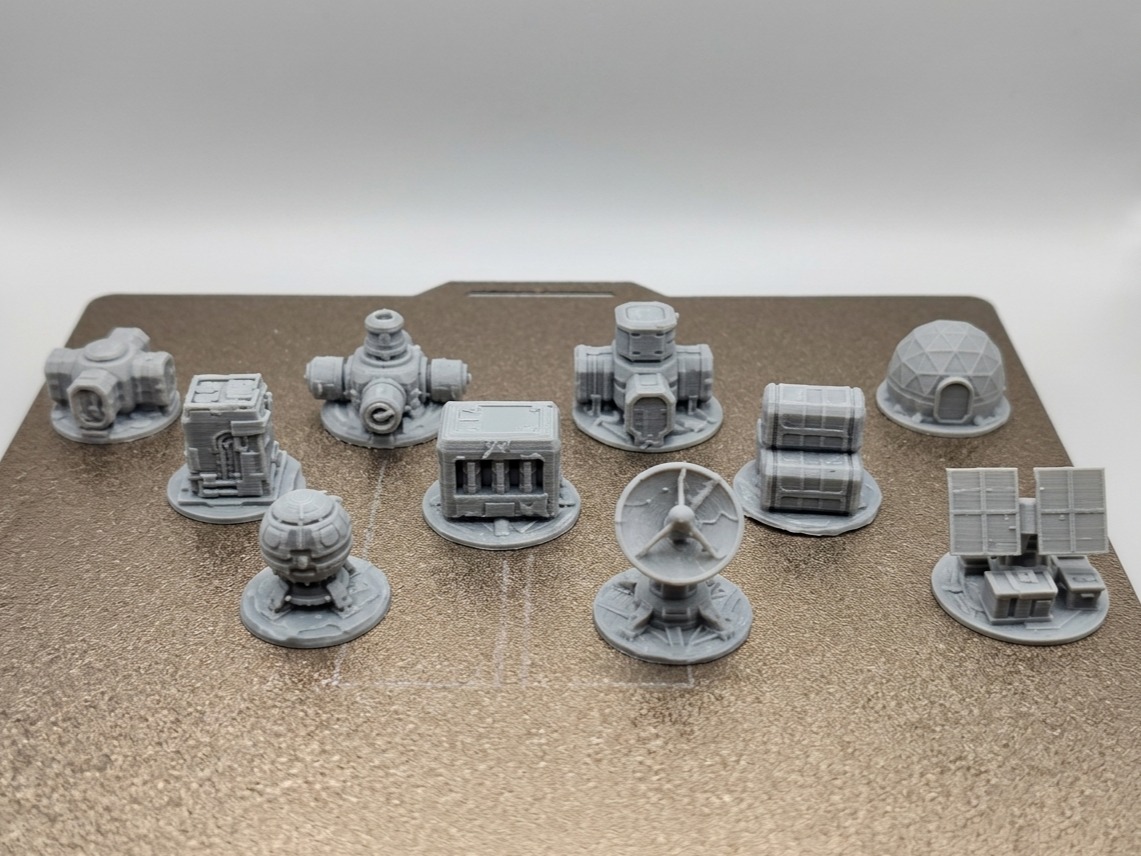 Sci-Fi Outpost Miniatures –  Space Colony Set