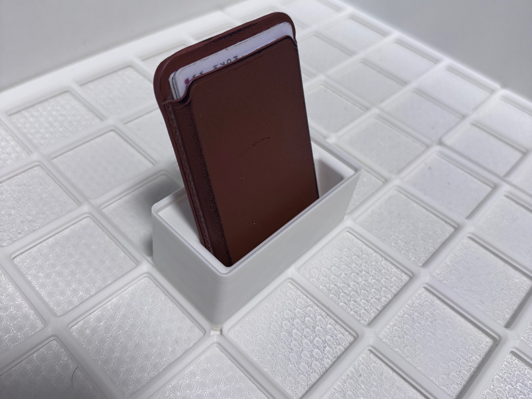 Gridfinity holder for magsafe wallet 2x3