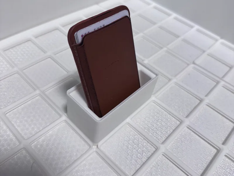 Gridfinity holder for magsafe wallet 2x3