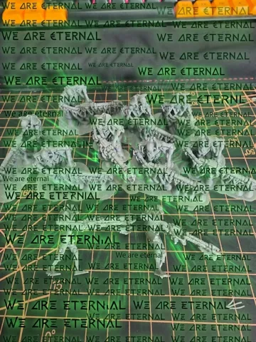 Adorno temático: Robot Skeleton Warriors Troops — vista de referencia 3