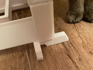 Corner foot+cap for Modular Filament Spool Rack