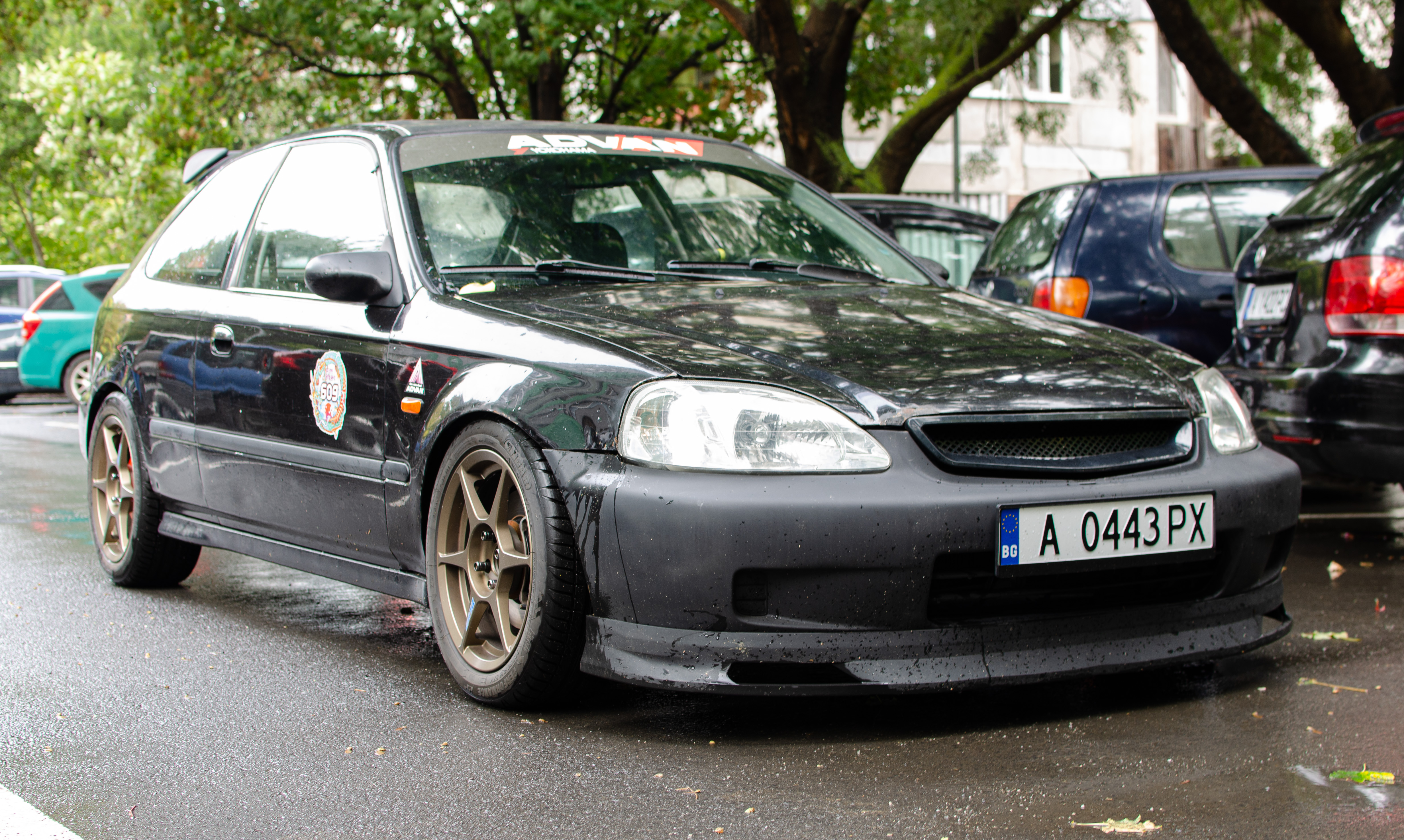 Honda Civic EJ/EK Facelift Front Lip (1999–2000) - 1