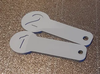 Removable Shopping Cart Coin (Euro)