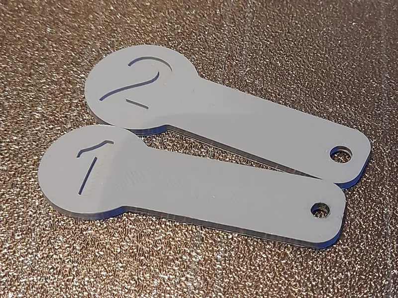 Removable Shopping Cart Coin (Euro)