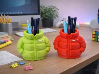 Nike Puffer Jacket Pen Holder - NO AMS