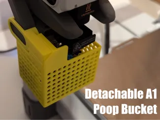 A1 Detachable Purge / Poop Bucket
