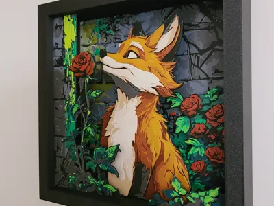 Smell The Roses Shadowbox