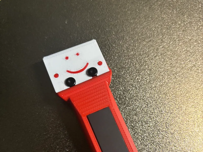 PLA-Smiley thin plastic blade for Bambu scraper