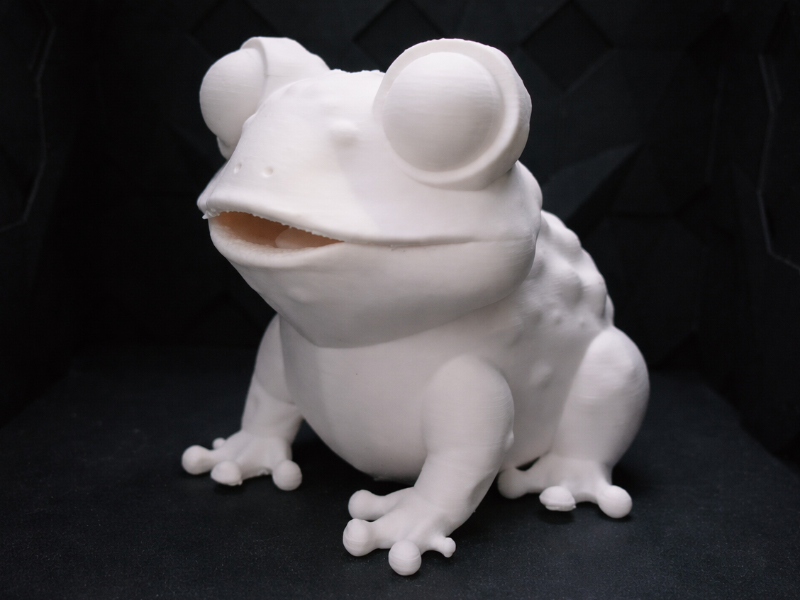 Süße Frosch Figur