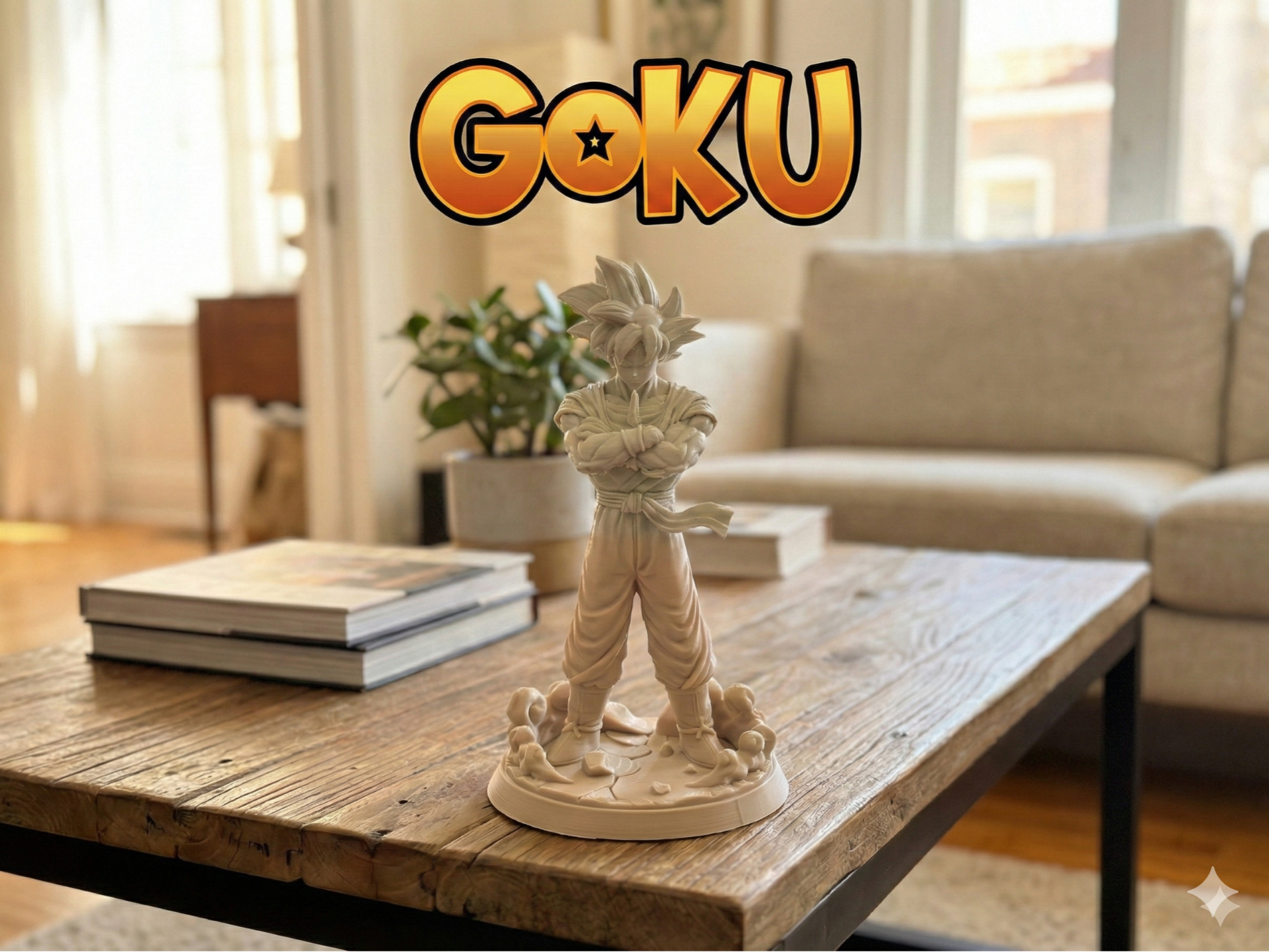 Goku Base Form - Dragon Ball Z 3D Print Figure
