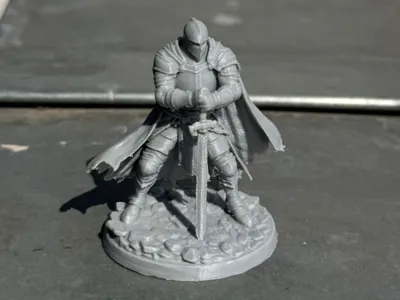 D&D Knight - Sir Valen – Knight of the Ashen Path