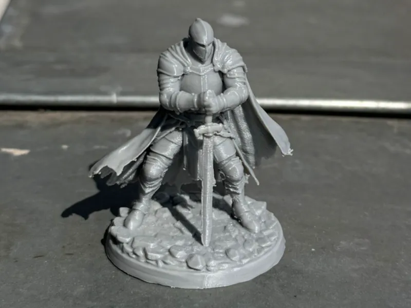 D&D Knight - Sir Valen – Knight of the Ashen Path