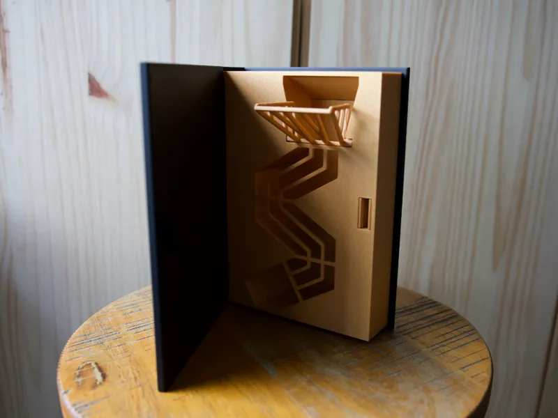 Hidden Book Dice Tower (Customizable)