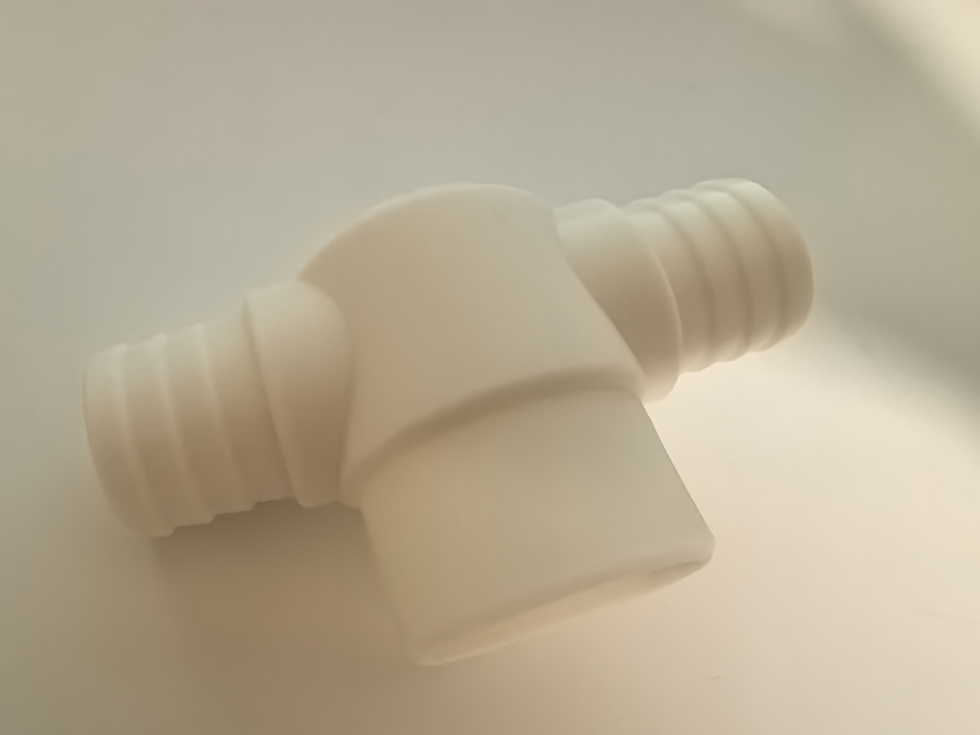 Miniatura 2 do modelo 3D 厨房下水管三通（五通）