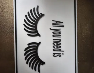 All you need is lashes