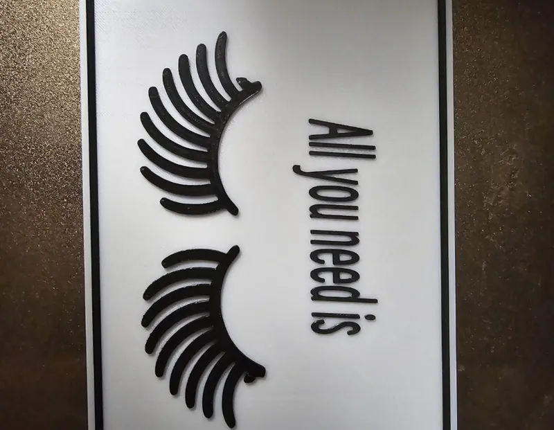 All you need is lashes