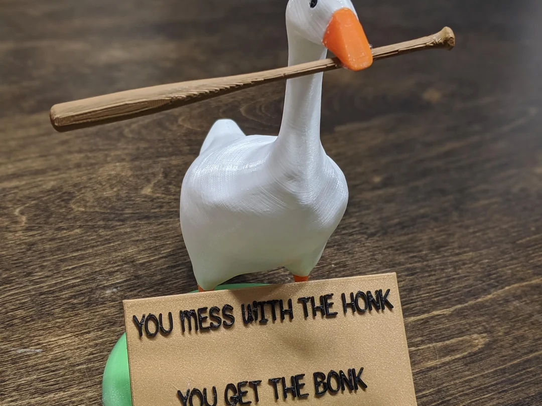 Mess with the honk you get the bonk