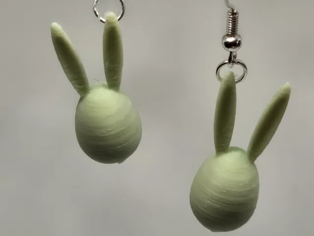 Easter earrings Egg/Bunny