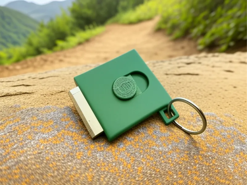 Key ring knife