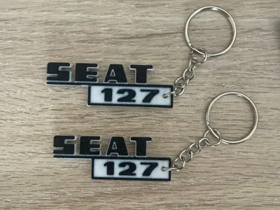 SEAT 127 Keychain