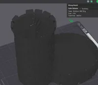 0.6 HF  Density modifier - No Brim - quicker - less material
