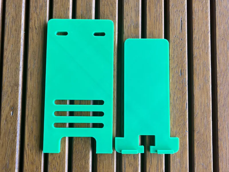 Minimalist and Sturdy Two-Piece Phone Holder V1