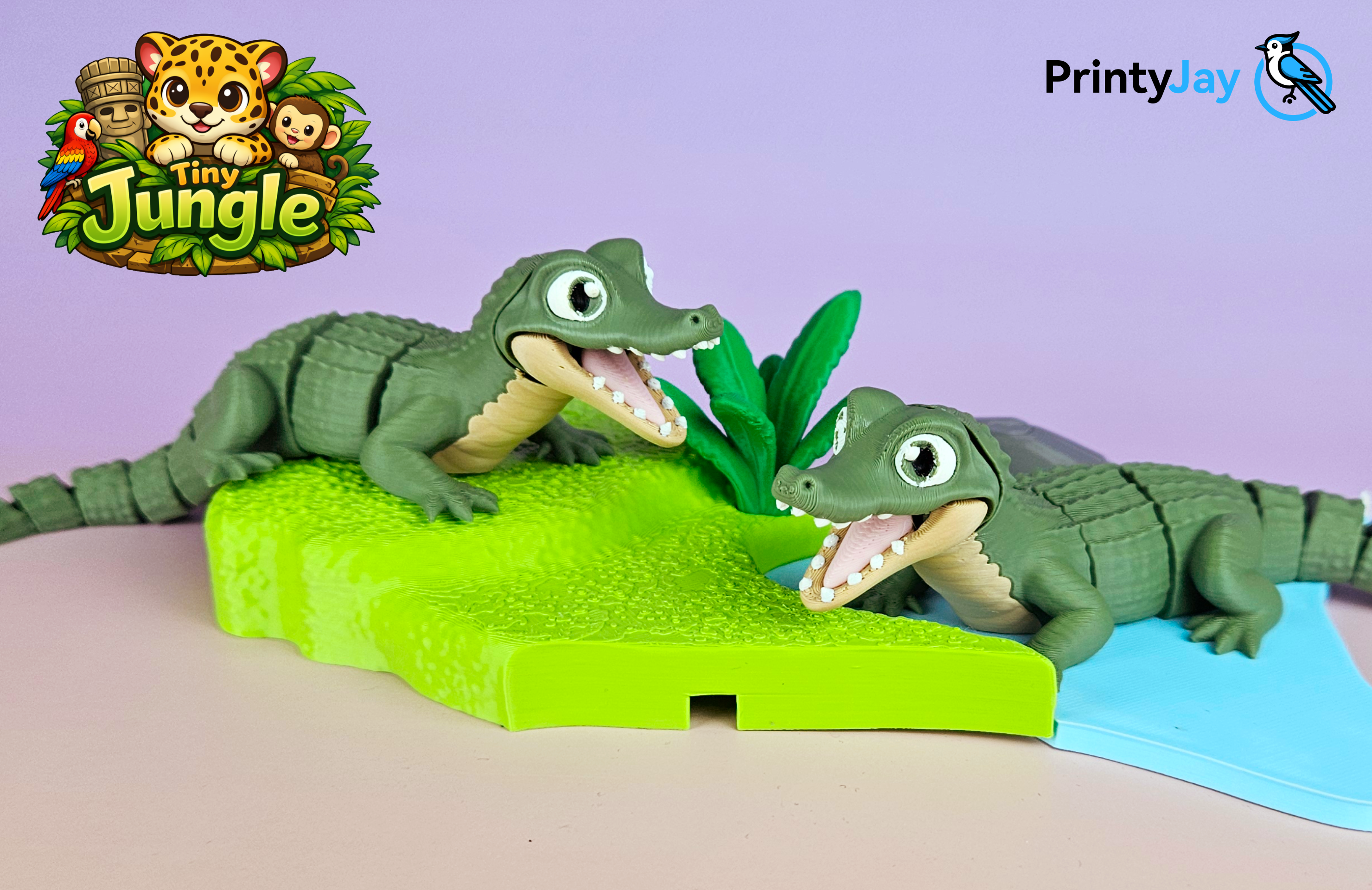 Miniatura 2 do modelo 3D Cute Caiman