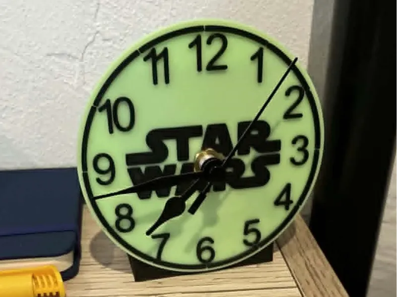 Sci-Fi Nightstand Clock