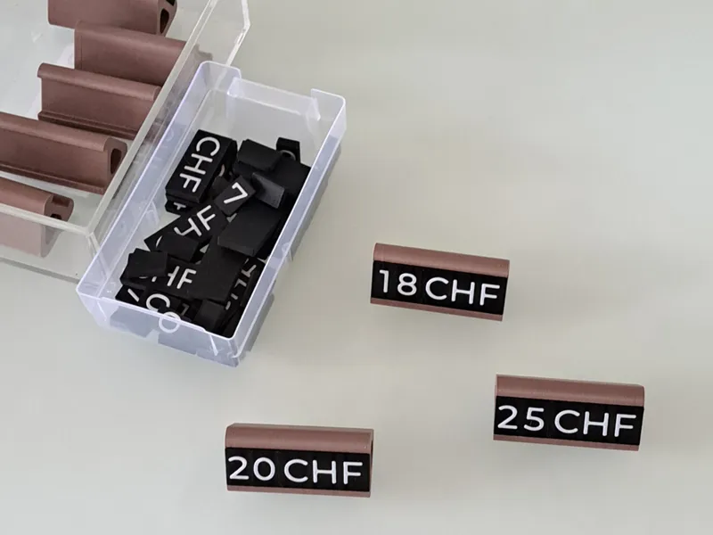 Modular Price Display System (CHF / Currency)