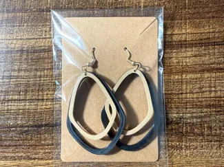 Duel Teardrop Earings (0.2mm Nozzle)