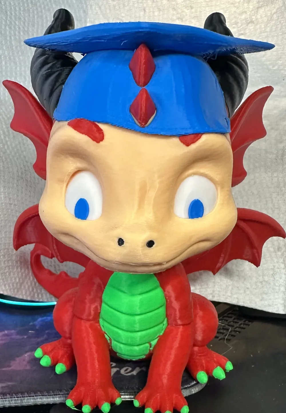 Dragón Matriculado - Modelo de impresión 3D gratuito - MakerWorld