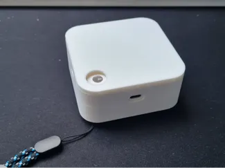 Numsy white noise button cover