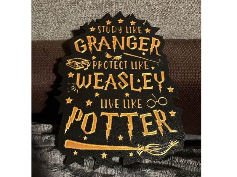 Harry potter sign study protect live
