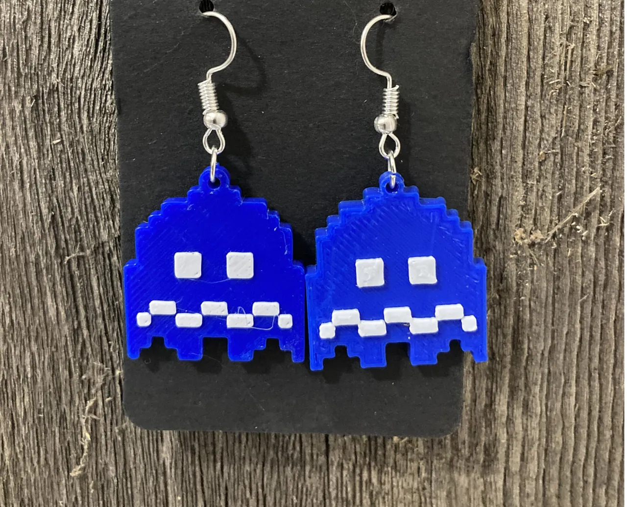 Pac-man inspired Earrings view 4