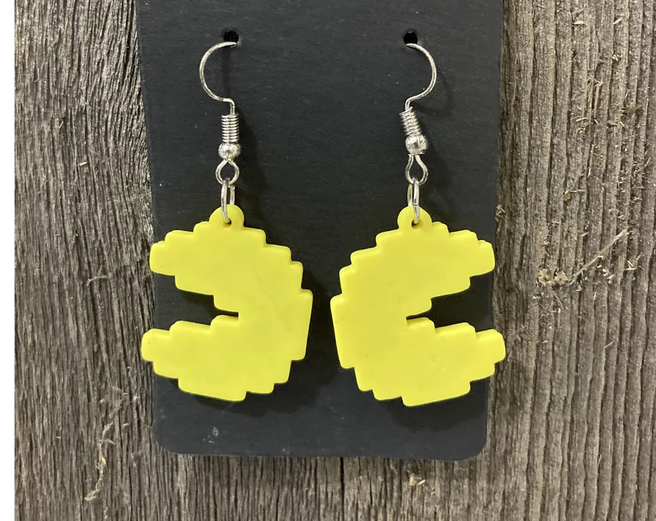 Pac-man inspired Earrings view 2
