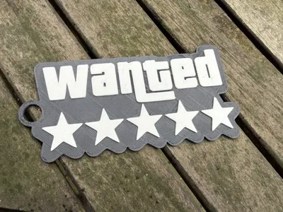 GTA Wanted Pendant