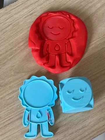 Modelo para impresión 3D: Dado Emocional – Molde para Plastilina — vista de referencia 2