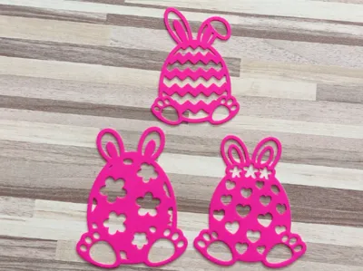 Easter Ornament – Cute Bunny Egg Decoration