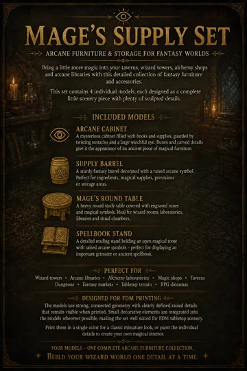 Organizador: Mage’s Supply Set — vista de referencia 4