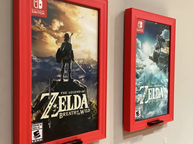 Wall Display for Nintendo Switch Game