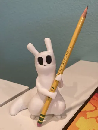 Rain World Slugcat Pencil Holder w/ AMS Eye Change