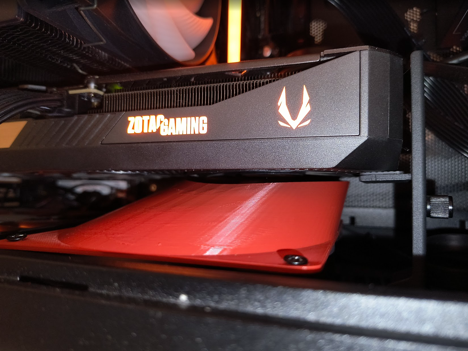 Parametric PC Fan Offset Adapter