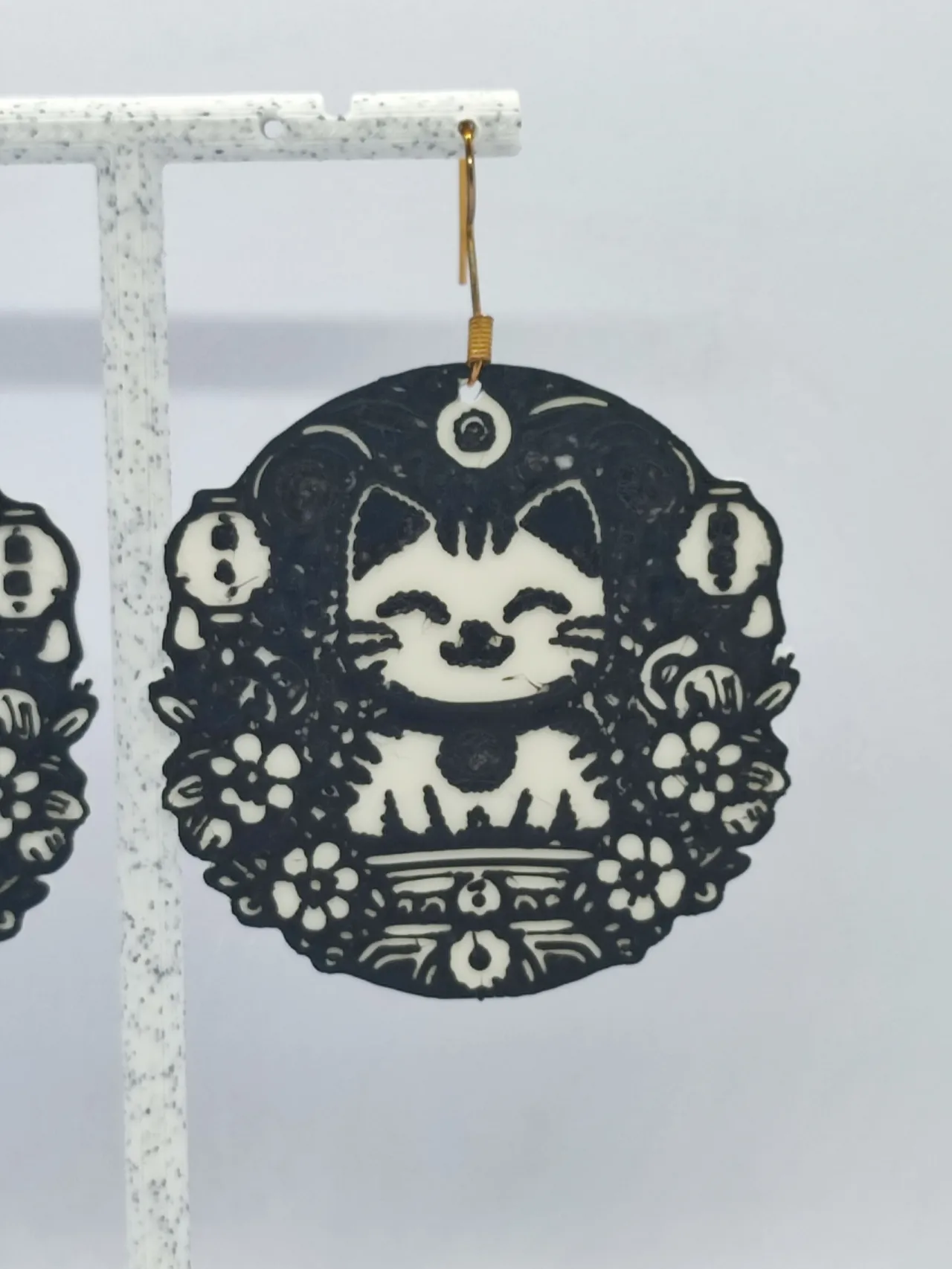 Aretes Maneki-Neko Zen view 4